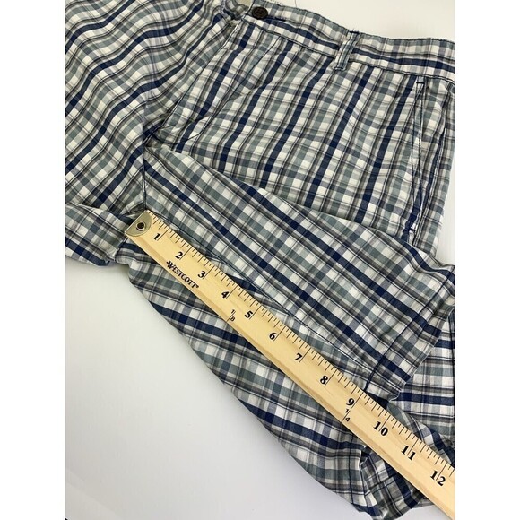 Eddie Bauer And Dockers Shorts Blue Plaid Black Houndstooth Mens Size 32 - Picture 9 of 13